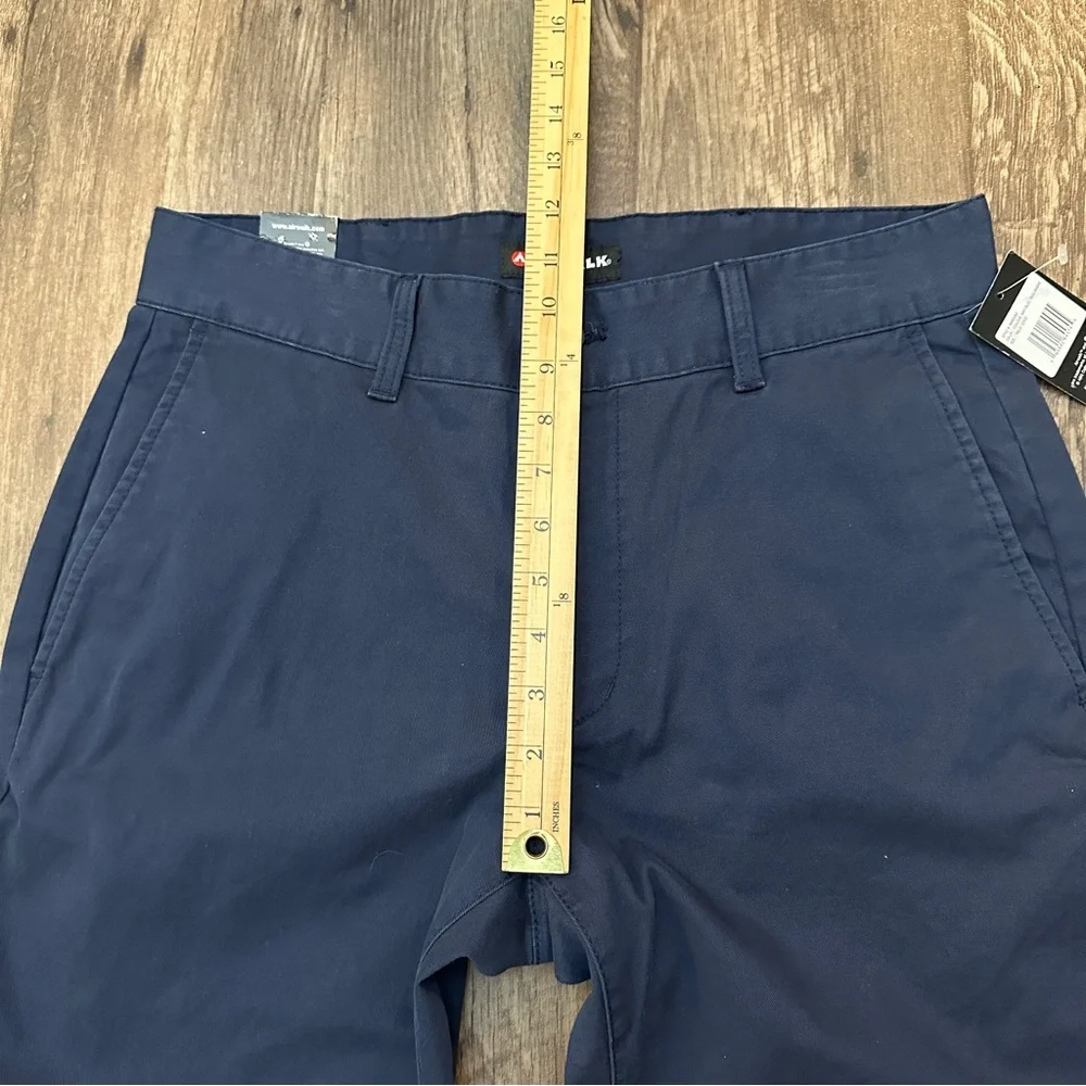 Airwalk Stay Fast Chino Cotton Casual Pants Mens Size 32x32 Blue Marine